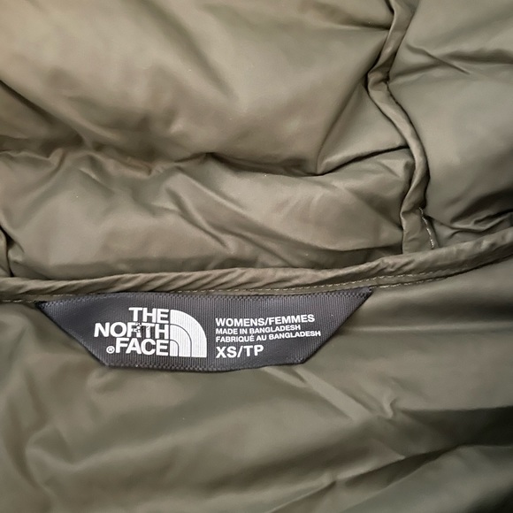 Army Green North Face Winter Jacket - Picture 2 of 4